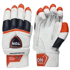 SS Ton Silver Edition Cricket Batting Gloves (New) Men-RH