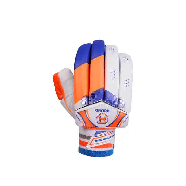 HOUND 91 Not Out Cricket Batting Gloves Right Hand Back