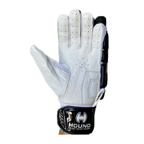 Hound Legacy Split Finger Cricket Batting Gloves Rear