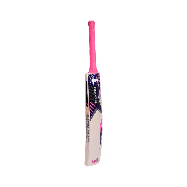 HOUND English Willow 161 Notout Cricket bat Tilted