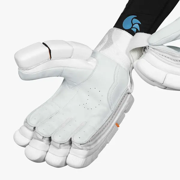 DSC Krunch 1.0 Cricket Batting Gloves Tilted