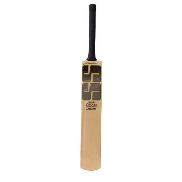 SS Vintage Jaguar Kashmir Willow Cricket Bat front