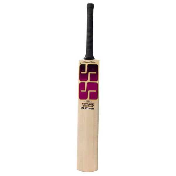 SS Vintage Platinum Kashmir Willow Cricket Bat front